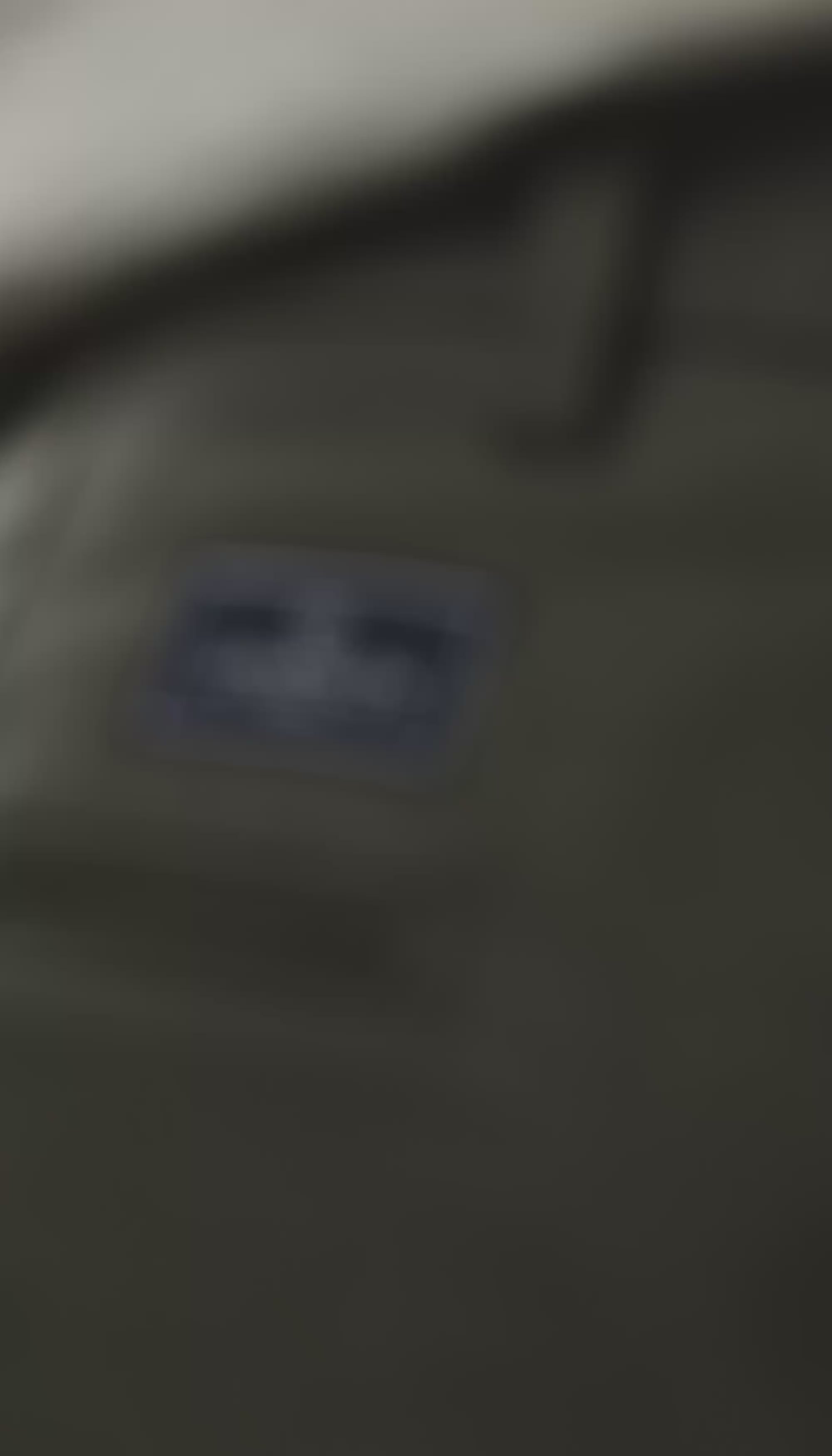 Off-white cotton-linen chinos